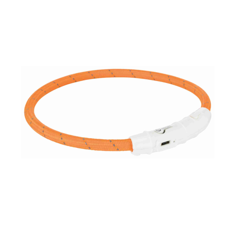 Trixie Flash USB Halsband