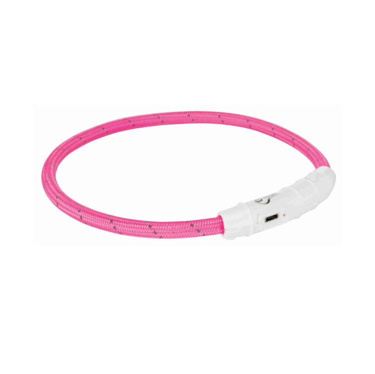 Trixie Flash USB Halsband