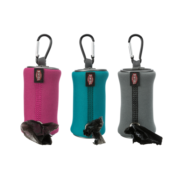 Trixie  Poop Bag Holder Neoprene Assorted