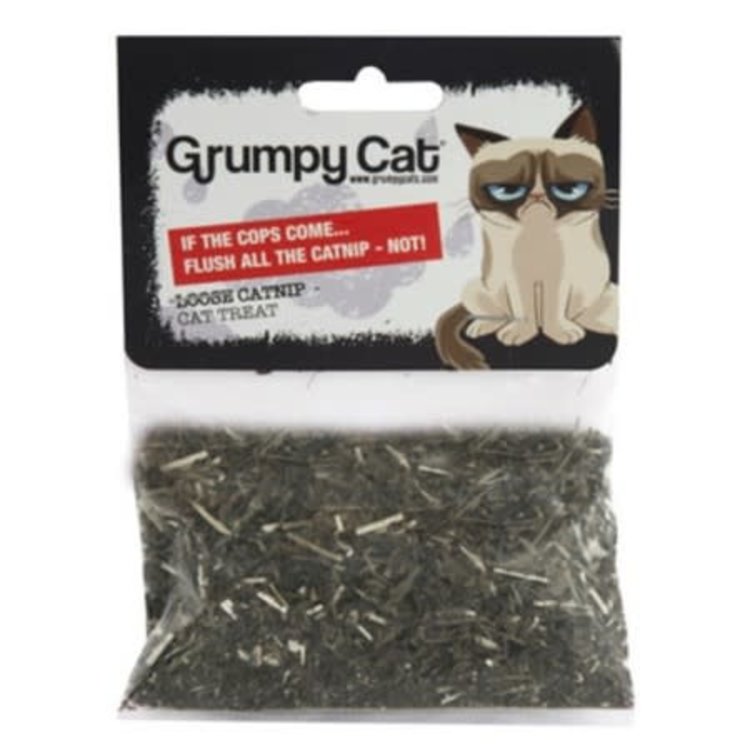 Grumpy Cat *If the Cops come ... Flush all the Catnip - NOT!