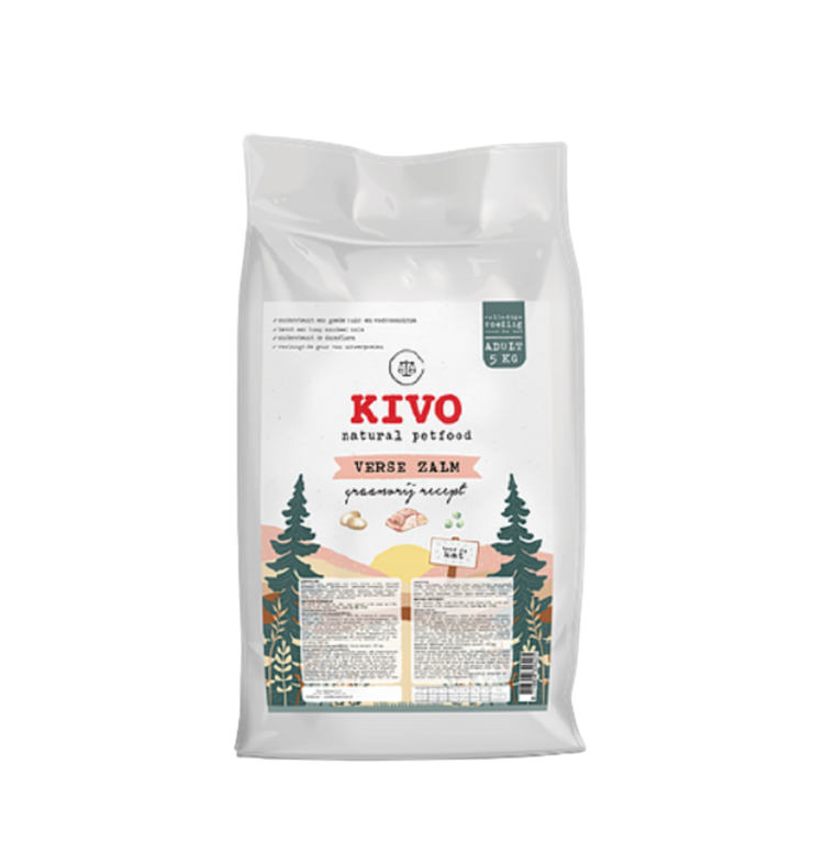 Kivo Katze Lachs Kaltgepresstes Getreidefrei