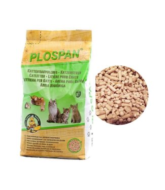 Plospan Cat Litter Wood Pellets