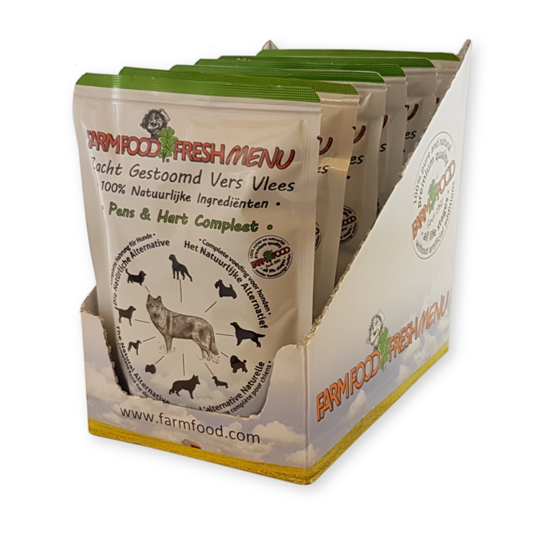 Farm Food Fresh Menu Komplette Kutteln & Herz