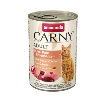 Animonda Carny Adult Huhn, Pute & Entenherzen