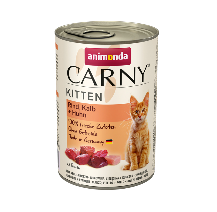 Animonda Carny Kitten Rind, Kalb, Huhn