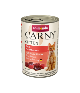 Animonda Carny Kitten Rind & Putenherzen