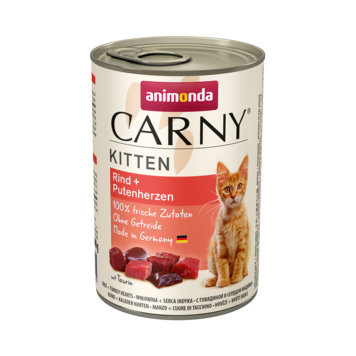Animonda Carny Kitten Rind & Putenherzen