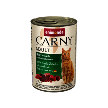 Animonda Carny Adult Rind, Reh & Preiselbeeren