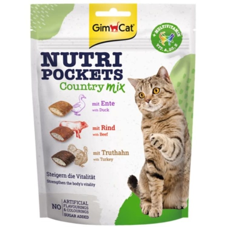 GimCat Nutri Pockets Country Mix 150 gr