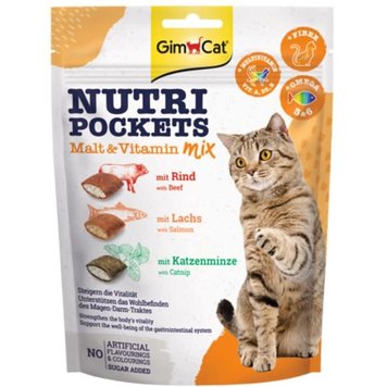 GimCat Nutri Pockets Malt Vitamine Mix 150 gr