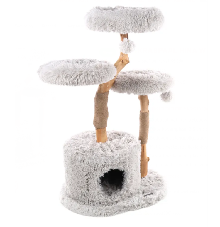 Flamingo Krabpaal Hina Wit 80*45*100 cm