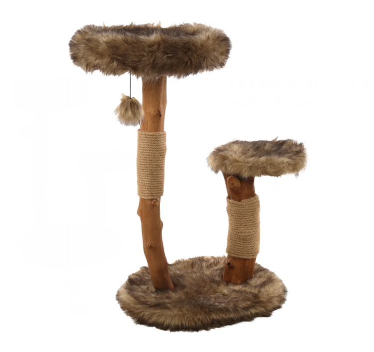 Flamingo Krabpaal Betula 2 Bruin 71*40*86 cm