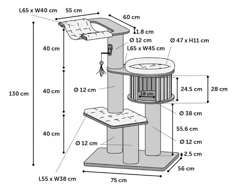Flamingo Krabpaal Raisa 2