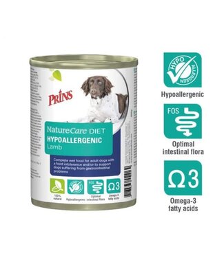 Prins NatureCare Dieet Hypoallergeen Lam 6*400 gr