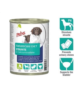 Prins NatureCare Dieet Struviet & Calciumoxalaat 6*400 gr