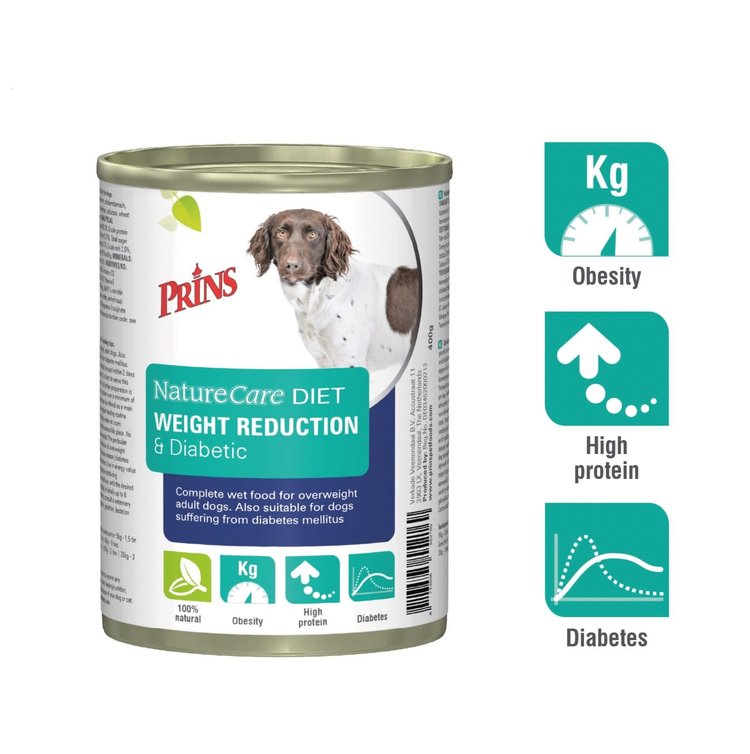 Prins NatureCare Dieet Gewichtscontrole & Diabetes 6*400 gr