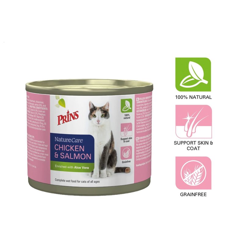 Prins NatureCare Katze Huhn & Lachs