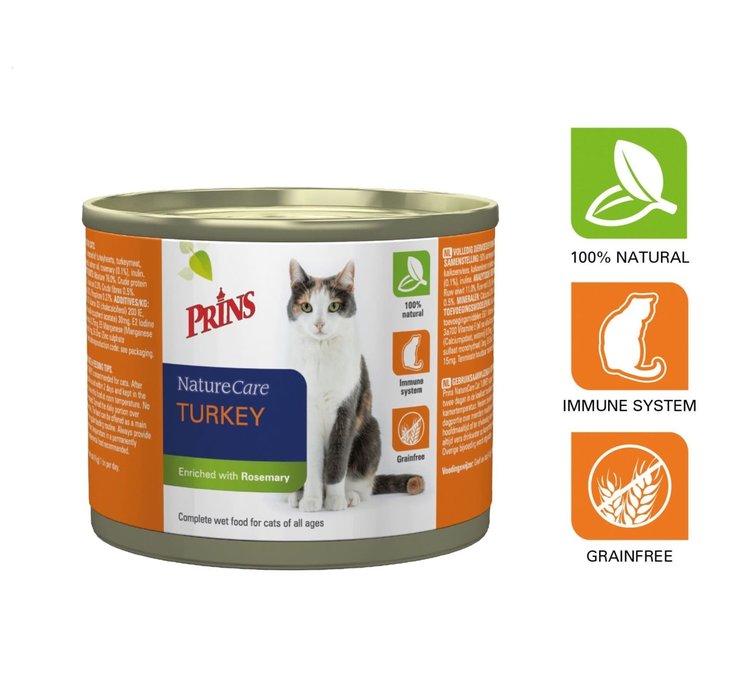 Prins NatureCare Katze Truthahn