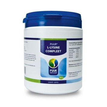 Puur L-Lysine PP 500 gr