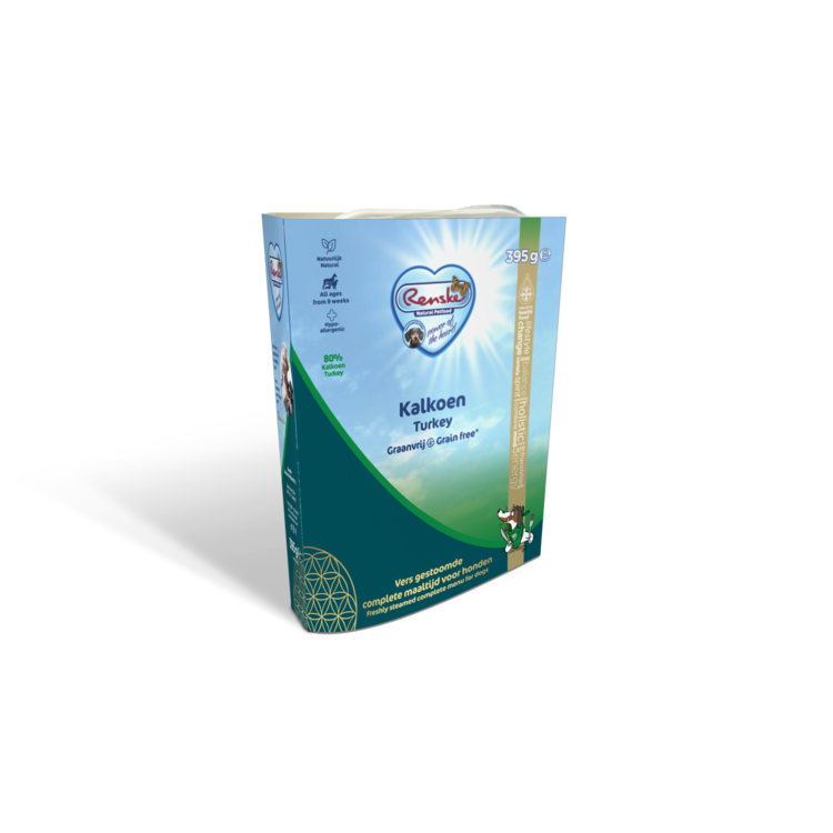Renske VERS "Kalkoen 7+ / Senior Graanvrij"10*395 gr