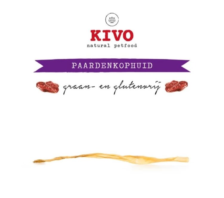 Kivo Pferdenkopfhaut Lang (etwa 60 cm)