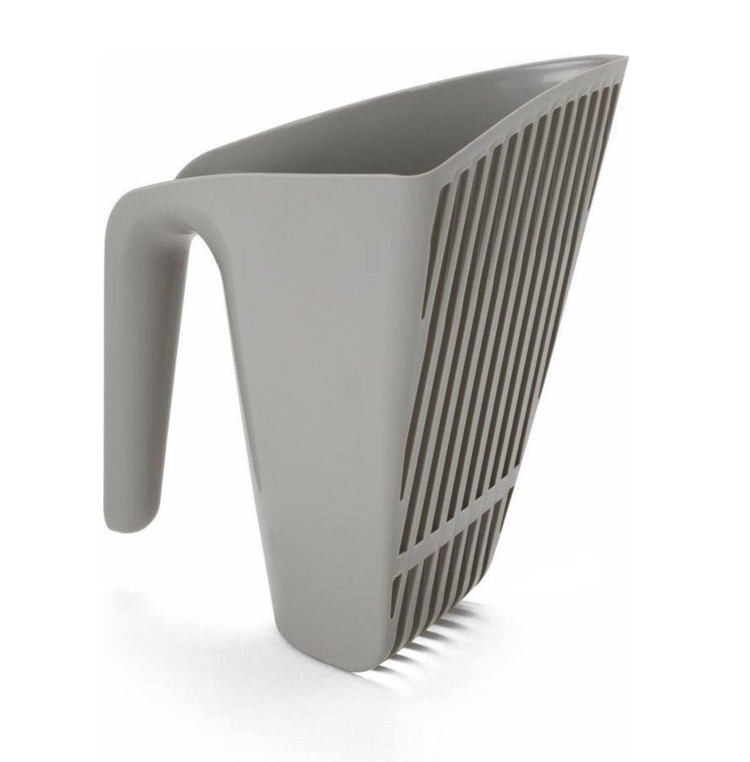 Flamingo Cat Litter Scoop Gray