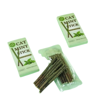 Animalis Catnip Sticks (Matatabi Stick covered in Catnip) 6 st