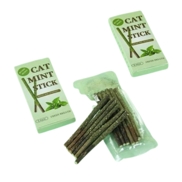 Animalis Catnip Sticks (Matatabi Stick covered in Catnip) 6 st