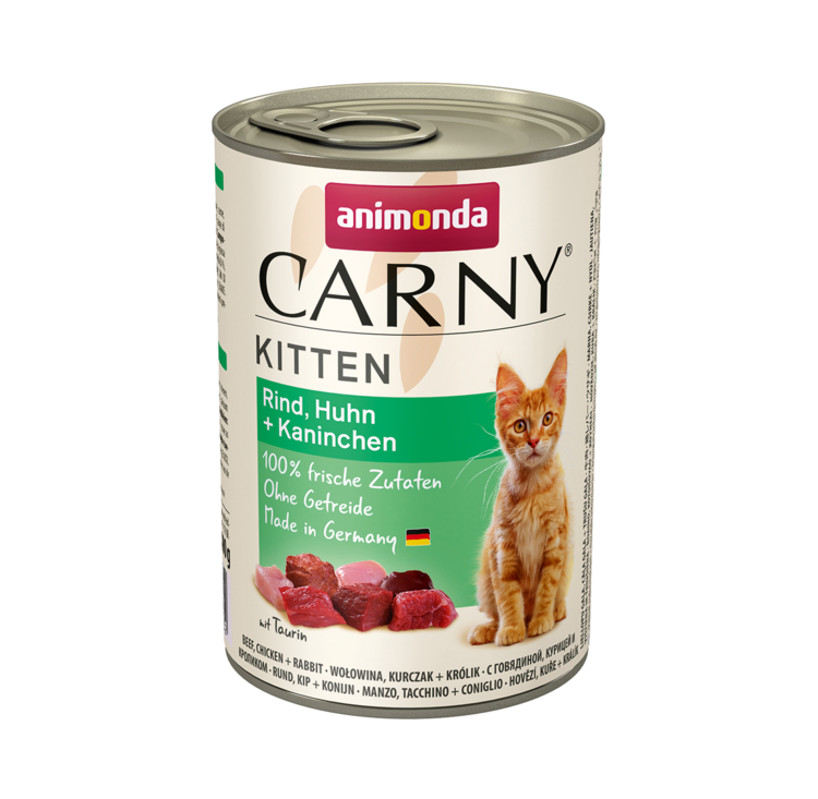 Animonda Carny Kitten Rind, Huhn & Kaninchen