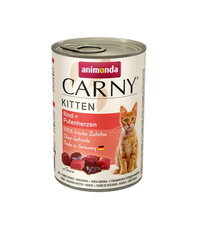 Animonda Carny Kitten Rind & Putenherzen