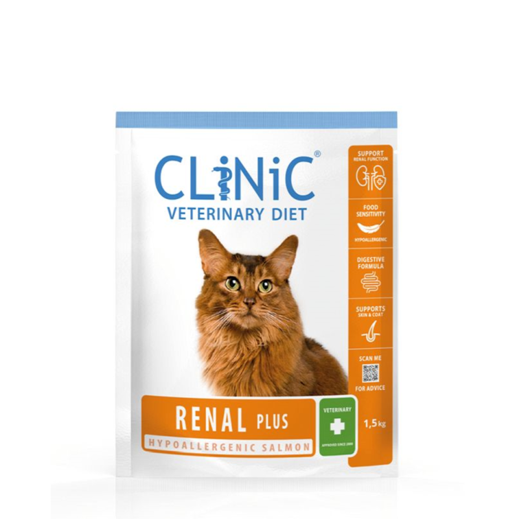 CLiNiC Kat Veterinary Diet Renal Plus Salmon