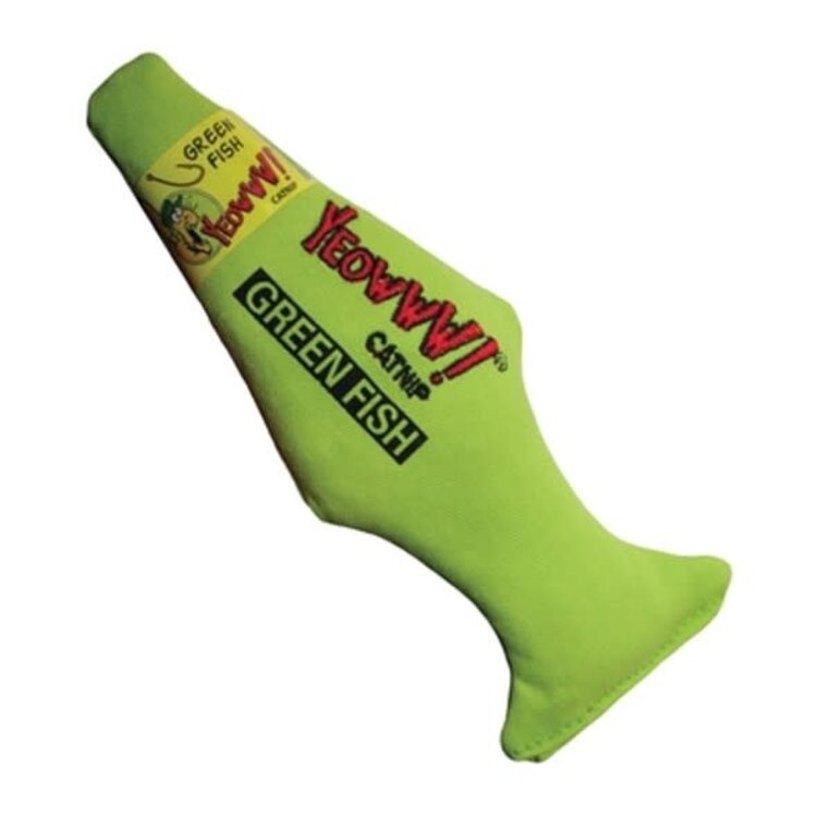 Yeowww! Green & Yellow Fish