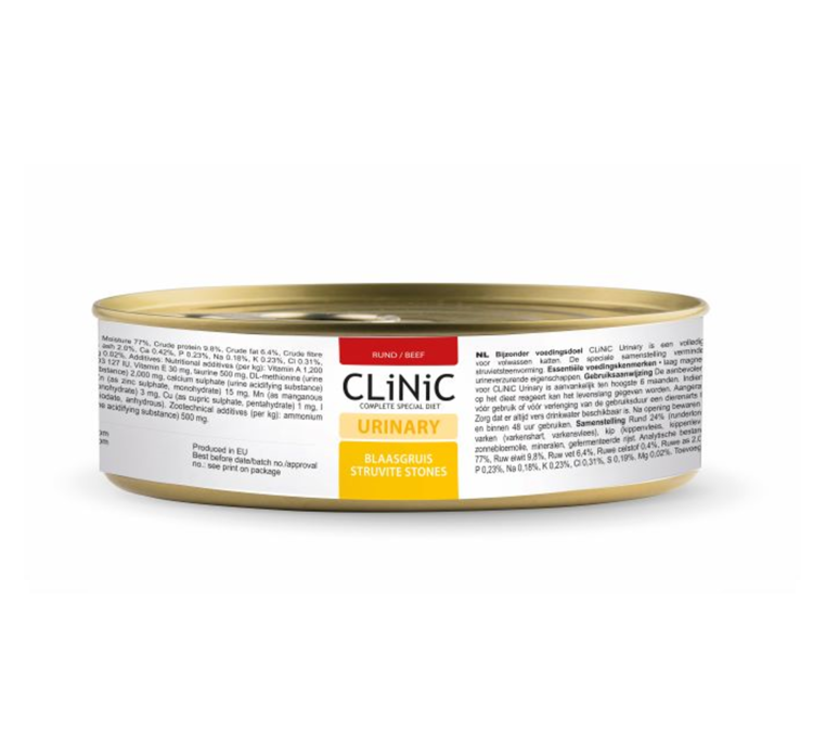 CLiNiC Cat FSC Urinary Bladdergrit/Struvite Beef
