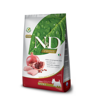 Farmina N&D PRIME Adult Kip & Granaatappel Mini