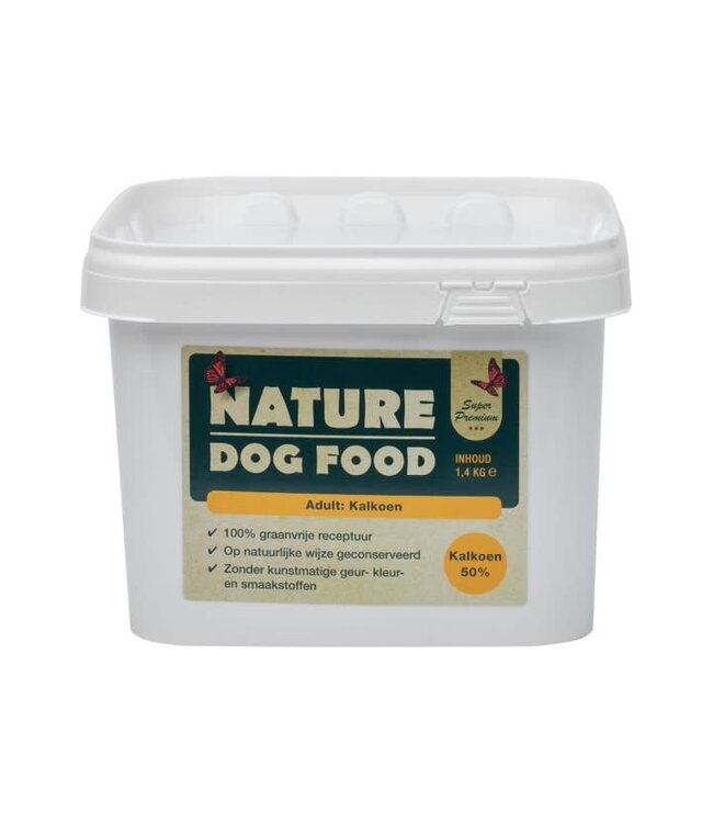 Nature Dog Food Adult Turkey
