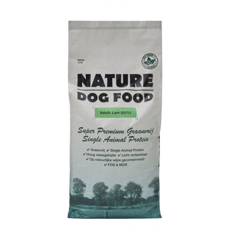 Nature Dog Food Adult & Puppy Lamm