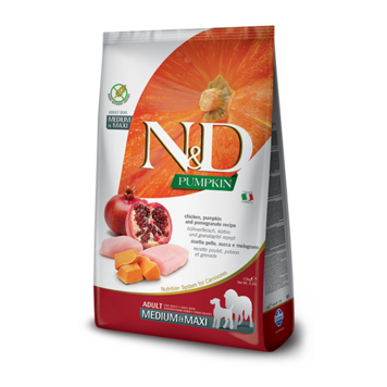 Farmina N&D PUMPKIN Adult Huhn, Kürbis & Granatapfel Medium/Maxi