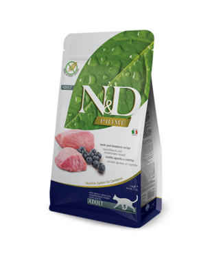 Farmina N&D PRIME Cat Adult Lamb & Blueberries
