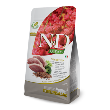 Farmina N&D QUINOA Kat Gecastreerd