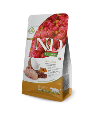 Farmina N&D QUINOA Kat Huid & Vacht Kwartel