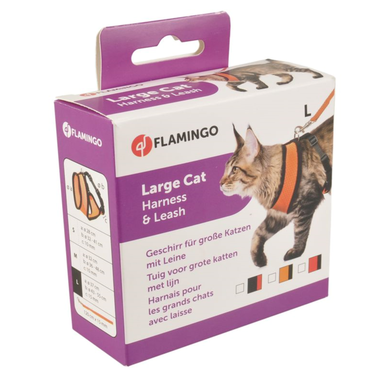 Flamingo Katzengeschirr "Harms"