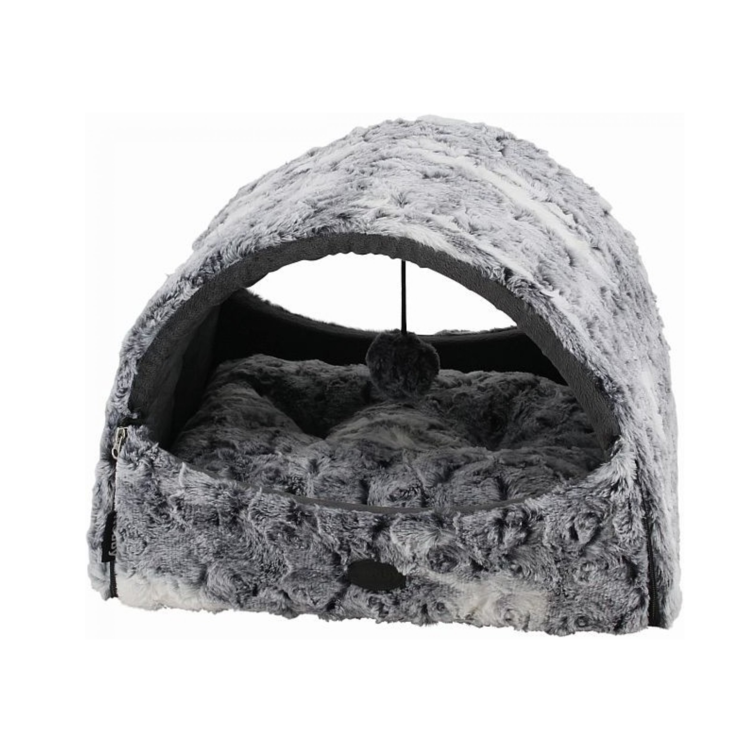 Nobby *Wellness Mand / Tunnel "Citra" Grijs Gemeleerd 44*37 cm