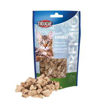 Trixie Cat PREMIO Freeze Dried Chicken Hearts