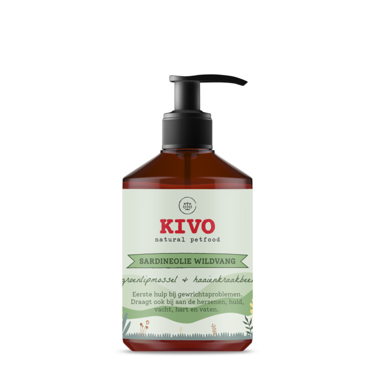 Kivo Sardine Oil Green Lipped Mussel & Shark Cartilage