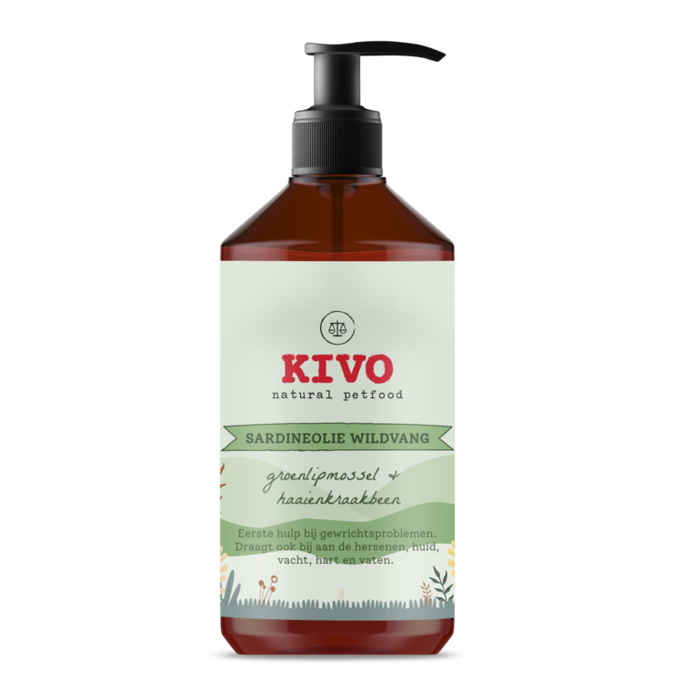 Kivo SUP "Sardineolie Groenlipmossel & Haaikraakbeen"