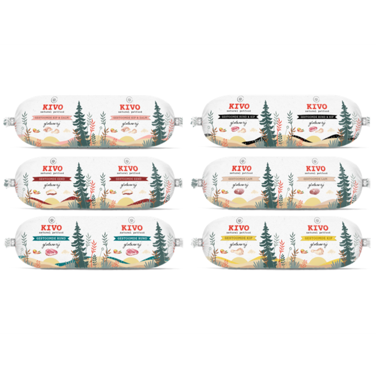 Kivo Mix Houdbaar/Gestoomd