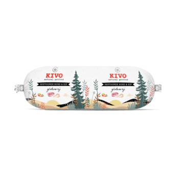 Kivo Rind & Huhn Gedämpft 600 gr