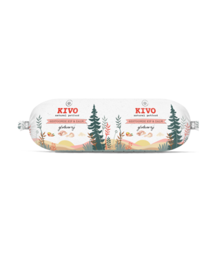 Kivo Houdbare Worst "Kip & Zalm" (600 gr)