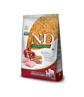 Farmina N&D ANCESTRAL GRAIN Adult Chicken Medium/Maxi