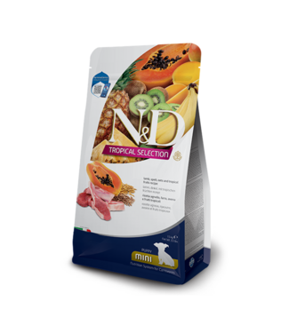 Farmina N&D TROPICAL Puppy Lamb, Spelt, Oats & Tropical Fruits Mini